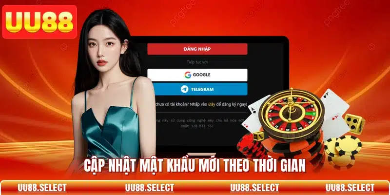 Cập nhật mật khẩu mới theo thời gian