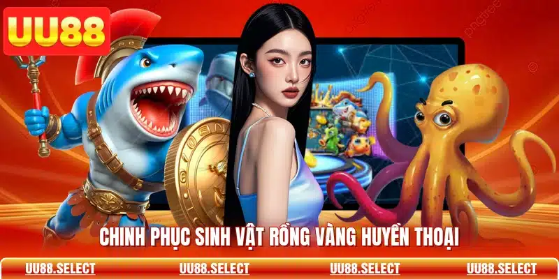Chinh phục sinh vật rồng vàng huyền thoại