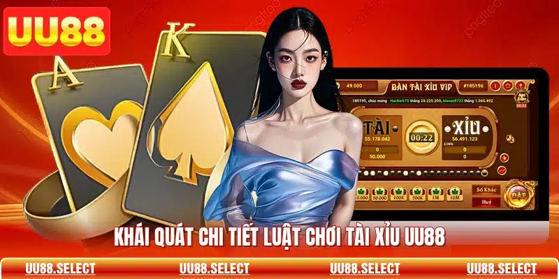 Khái quát chi tiết luật chơi tài xỉu UU88