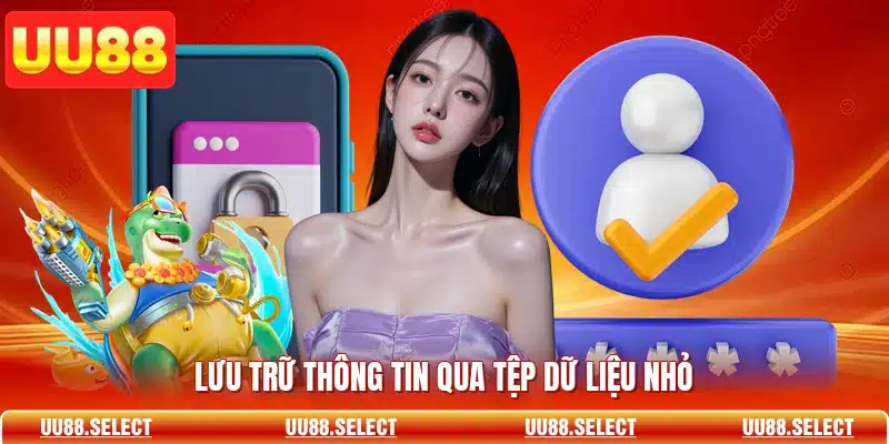 Lưu trữ thông tin qua tệp dữ liệu nhỏ